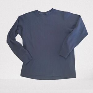 Men`s Uniqlo Navy‎ Long Sleeve Thermal